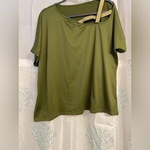 Olive Green Women's Top